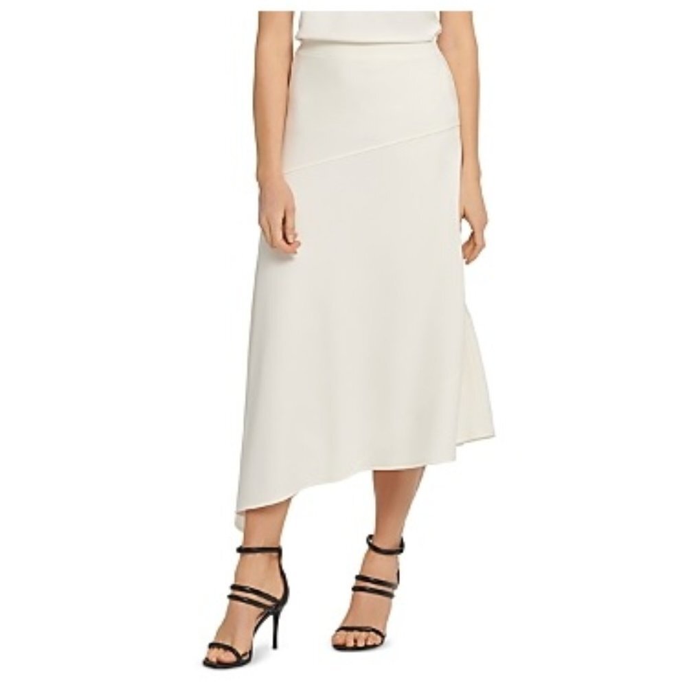 Dkny Asymmetrical Spliced Skirt